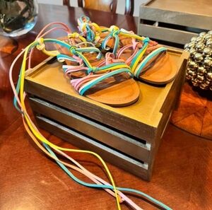 Mix No. 6 Pastel Multi Strappy Sandals